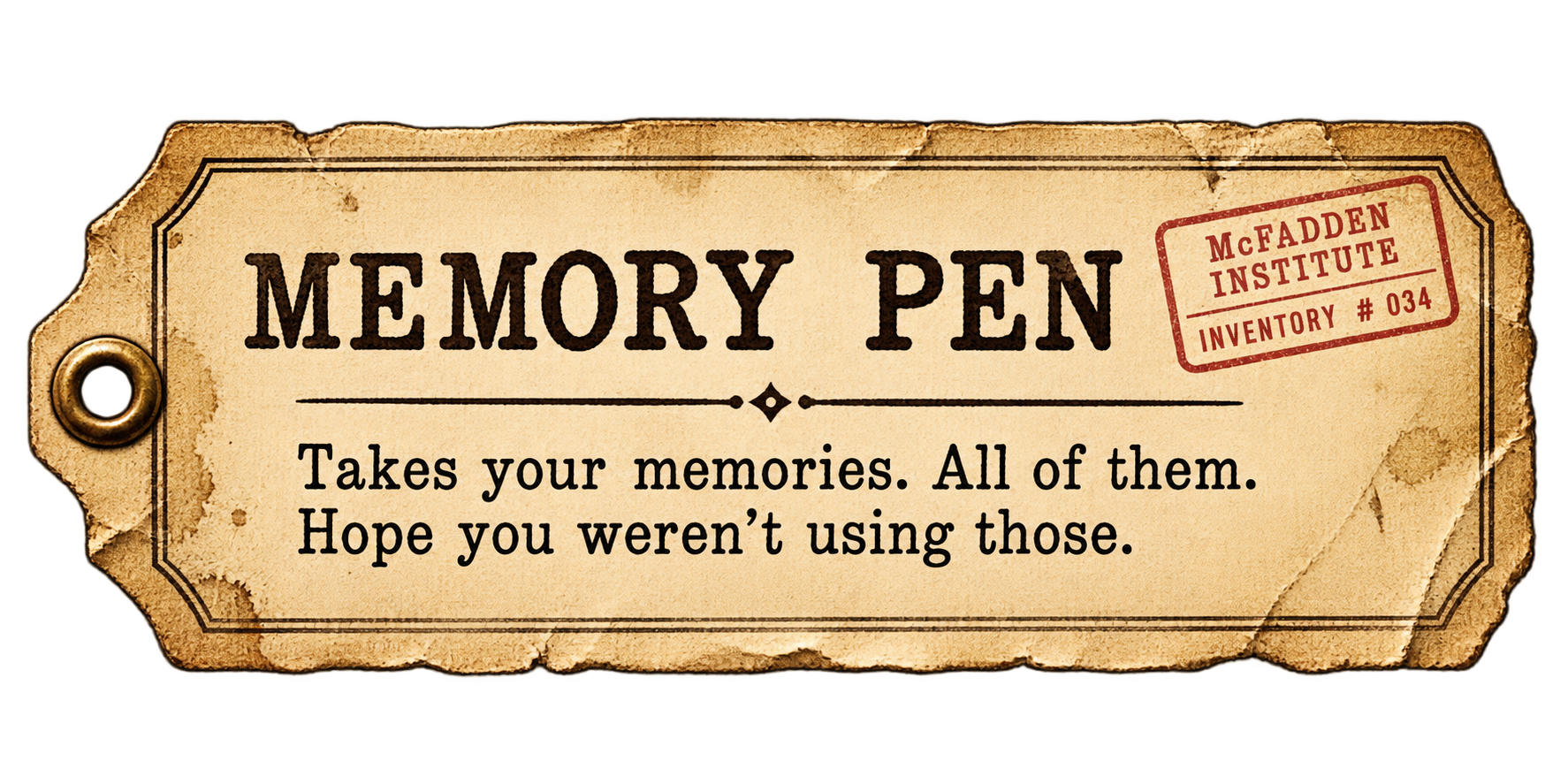 Memory Pen description